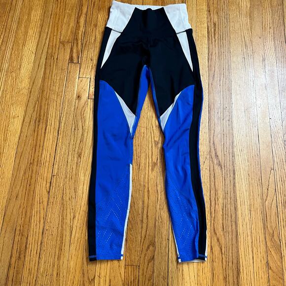 Athleta Leggings Womens XXS Precision Tight 7/8 Blue 653888 - Picture 1 of 8